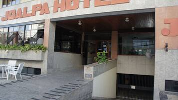 Façade de l’hébergement