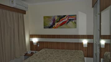 1 chambre, coffres-forts dans les chambres, décoration personnalisée