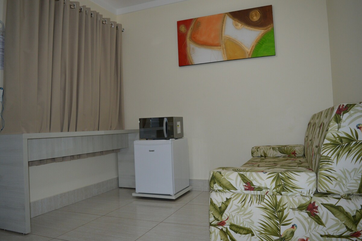 Apartamento Terreo Lacqua Diroma 4 -159 | 1 phòng ngủ, két bảo mật tại phòng, trang trí khác biệt 