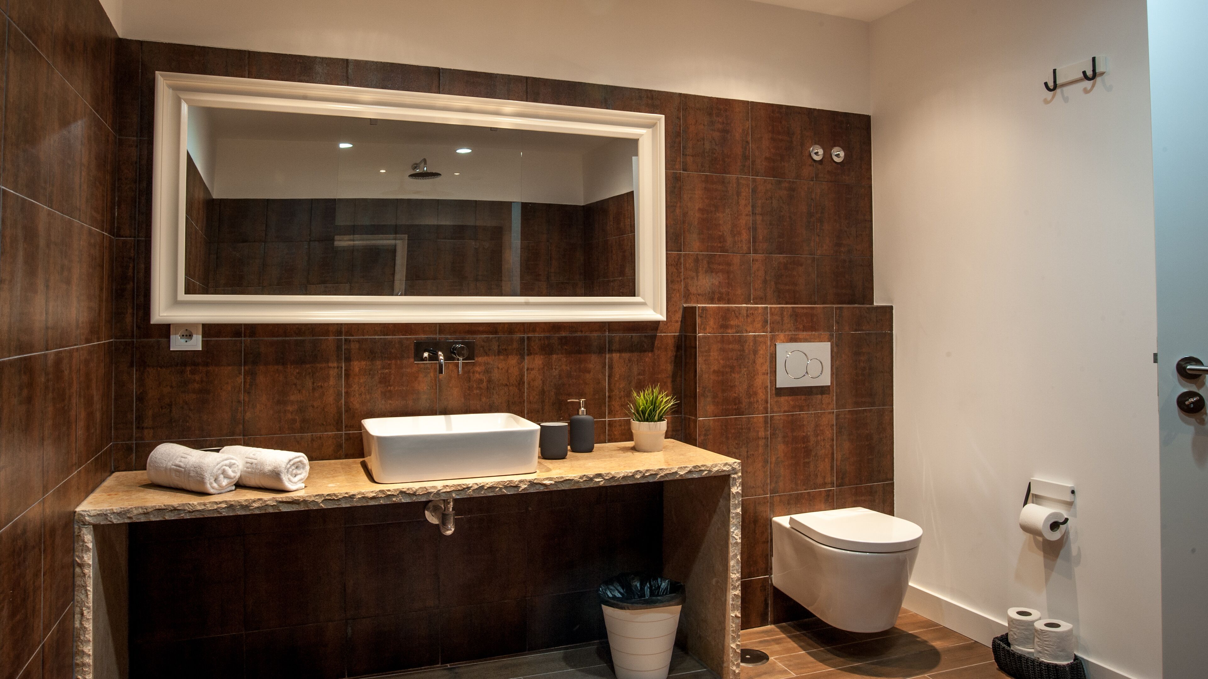 superior studio, kitchenette | bathroom | shower, hair dryer, towels