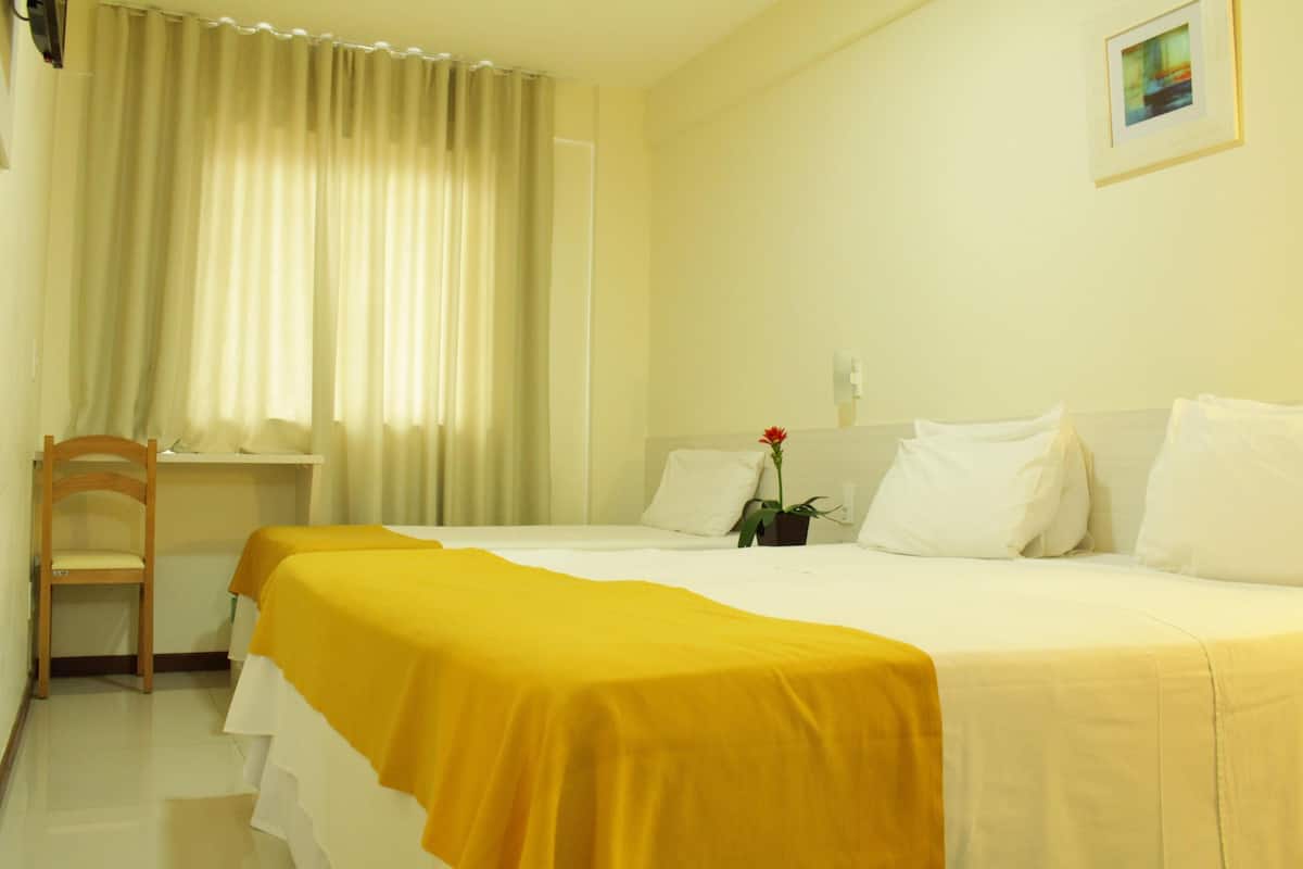Premium bedding, minibar, in-room safe, laptop workspace
