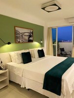 Suíte luxo | Roupas de cama premium, frigobar, cofres nos quartos
