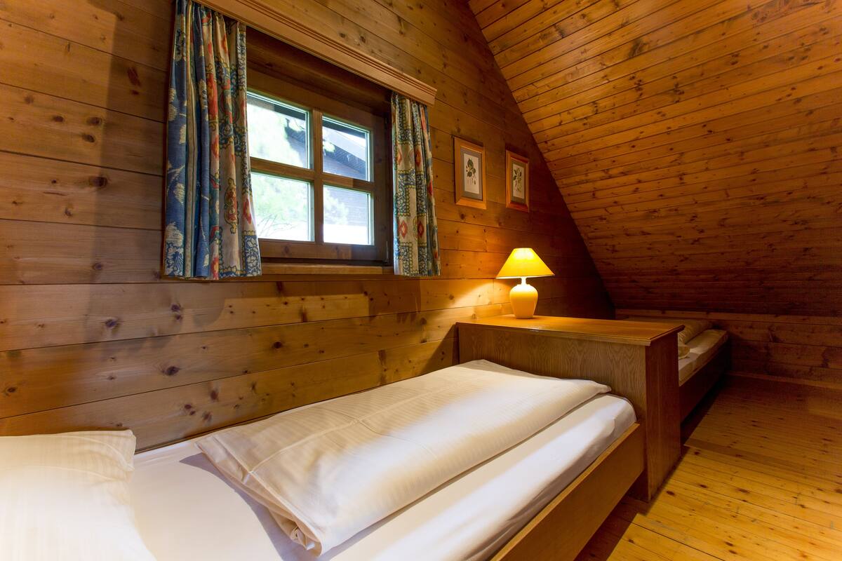chalet, 1 bedroom, balcony, garden area | in-room safe, iron/ironing board, cots/infant beds, free wifi