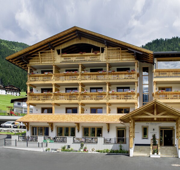Fassade der Unterkunft