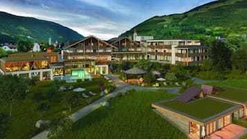 Vue depuis lâhĂ©bergement