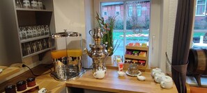 Petit déjeuner buffet compris tous les jours