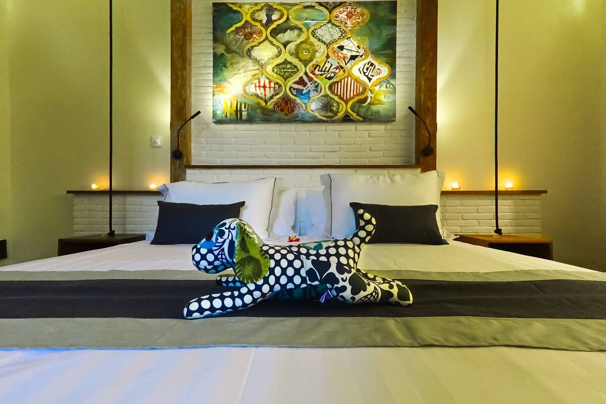 deluxe suite villa | 1 bedroom, premium bedding, minibar, in-room safe
