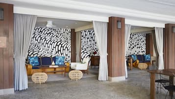Sala de estar en el lobby