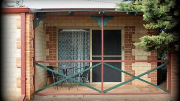 Vue depuis lâhĂ©bergement