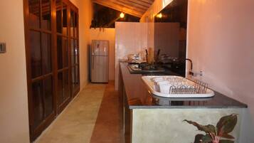 Luxury Villa, Private Pool, Garden View | Private kitchen | Stovetop, cookware/dishes/utensils