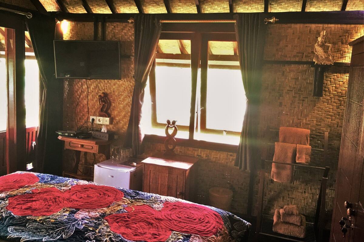 스탠다드 코티지 (Bamboo) | 고급 침구, 미니바, 객실 내 금고, 각각 다른 스타일의 인테리어