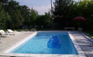 Seasonal outdoor pool