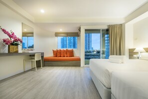 Deluxe Room with Balcony, Non smoking | View from room - Le Tada Residence (Bangkok)