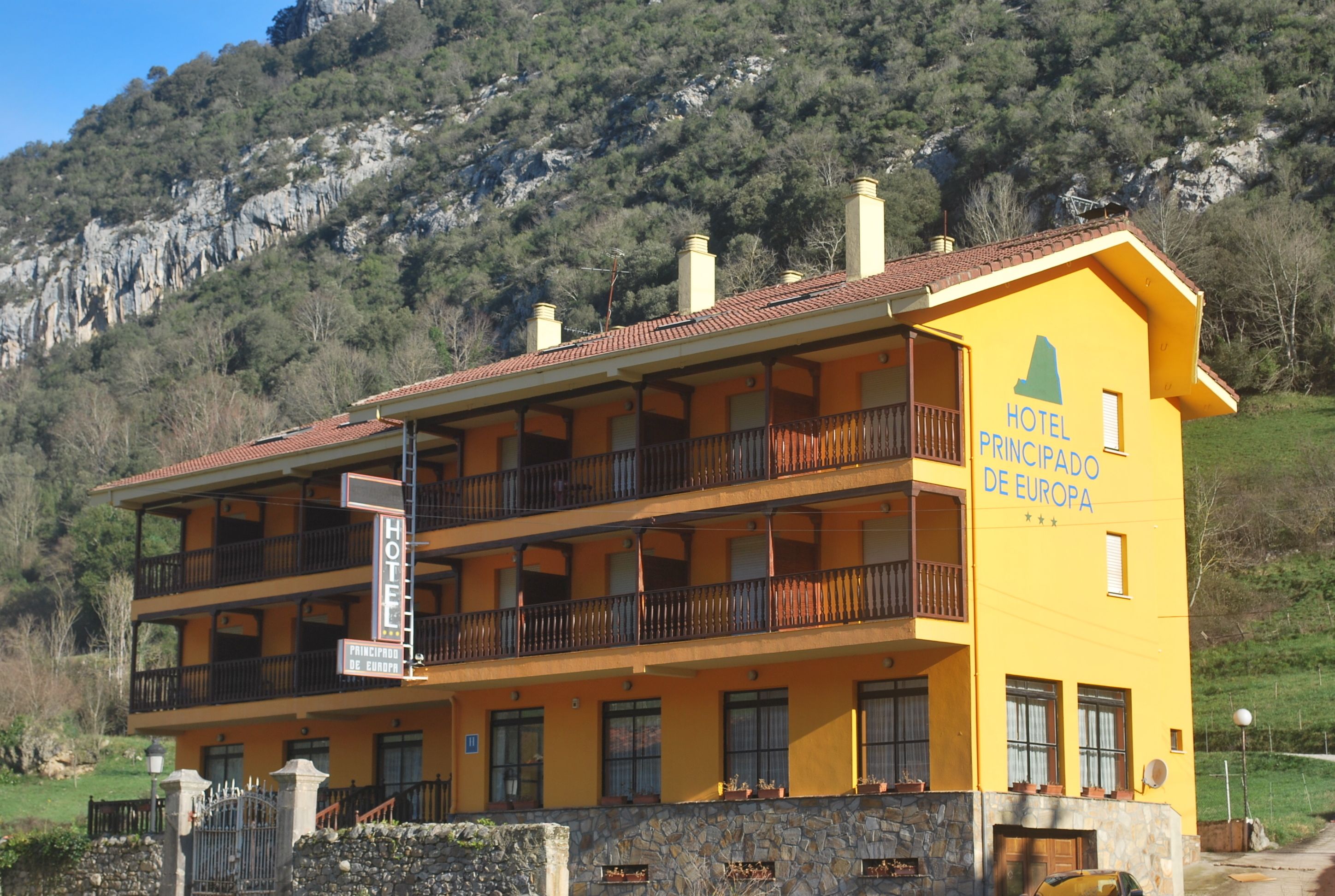 Fachada del alojamiento