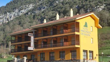 Voorkant van accommodatie