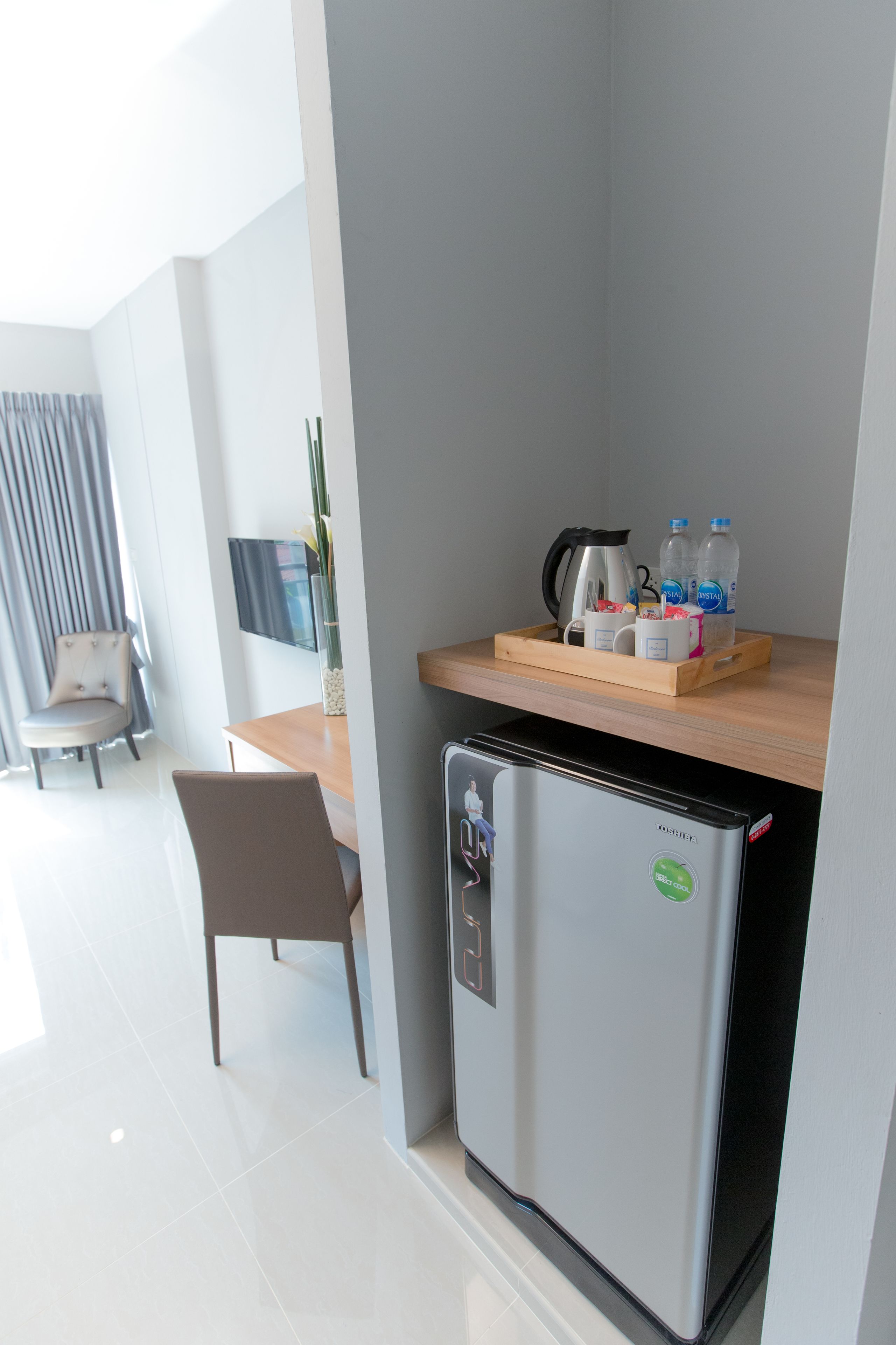 deluxe double room | coffee and/or coffee maker