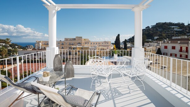 Suite, Sea View (Via le Botteghe 60) | View from room - Casa di Capri (Capri)