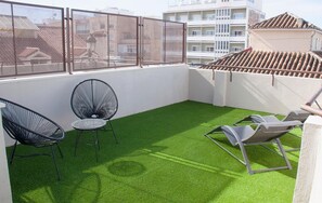Superior appartement, terras | Terras