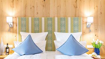 Chambre Double Deluxe | 1 chambre, literie de qualité supérieure, bureau, chambres insonorisées