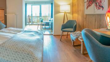 Suite Junior | 1 chambre, literie de qualité supérieure, bureau, chambres insonorisées