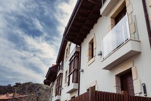 Façade de l’hébergement