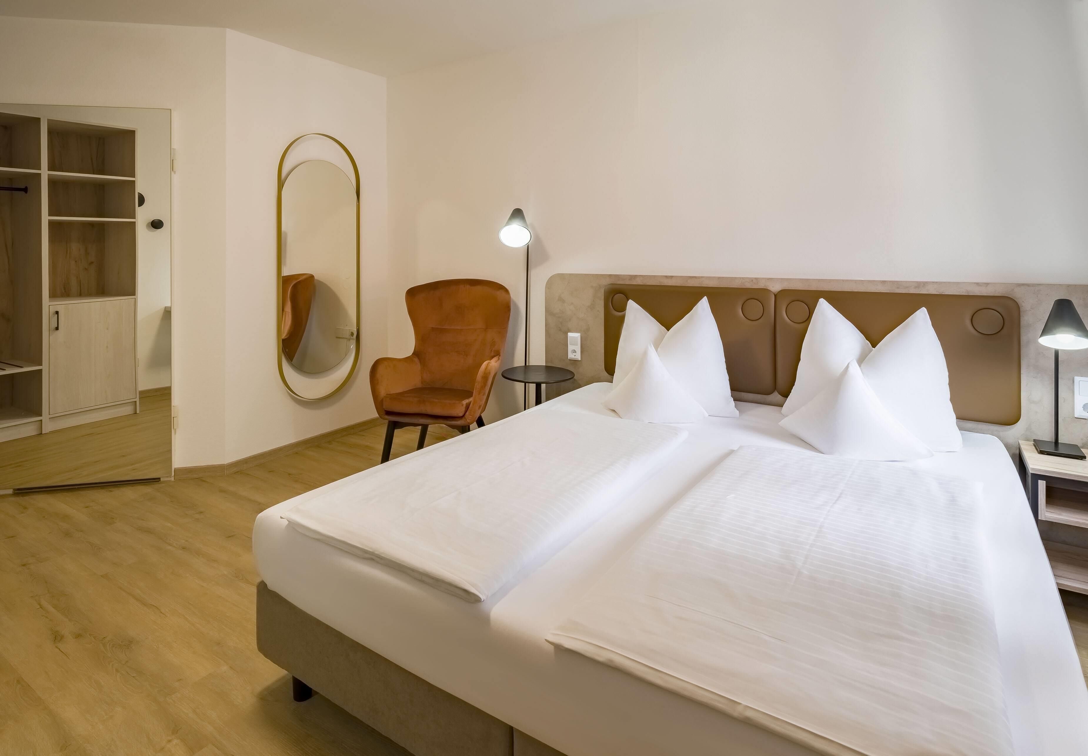 Standardzimmer, 1 Queen-Bett | Allergikerbettwaren, Schreibtisch, laptopgeeigneter Arbeitsplatz