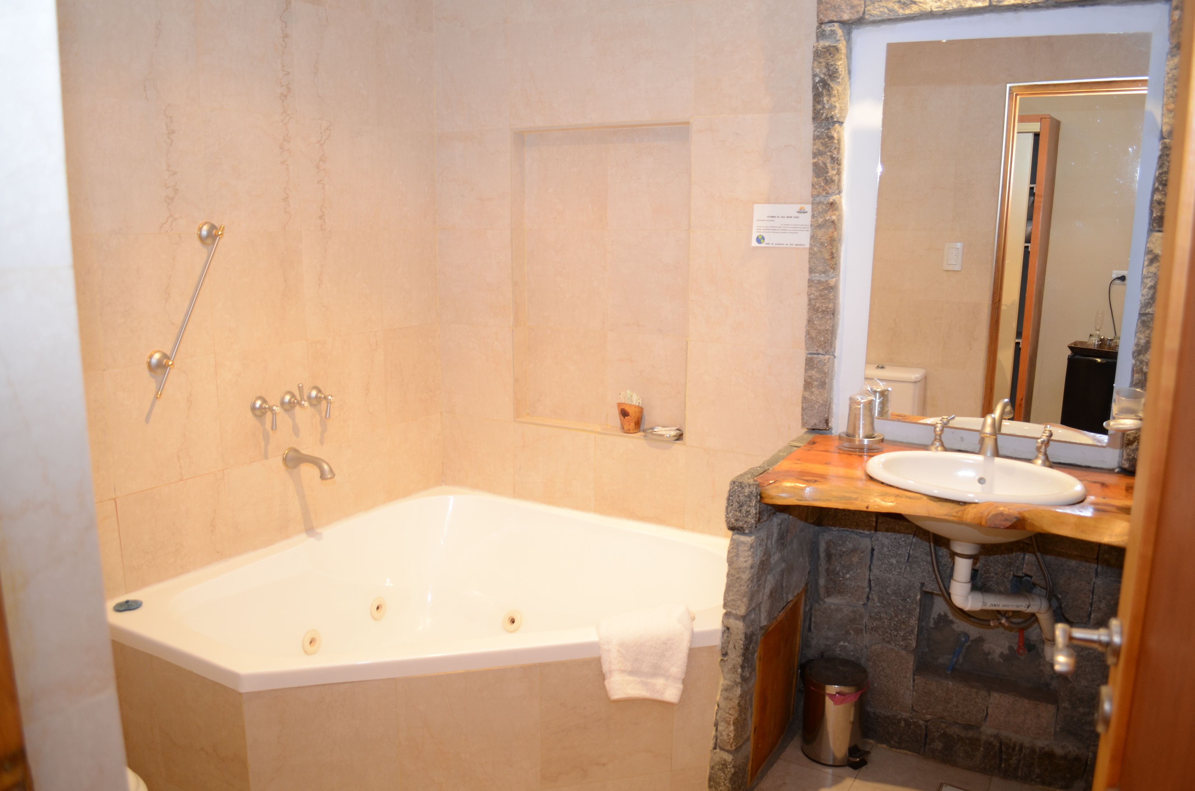 double room | jetted bathtub