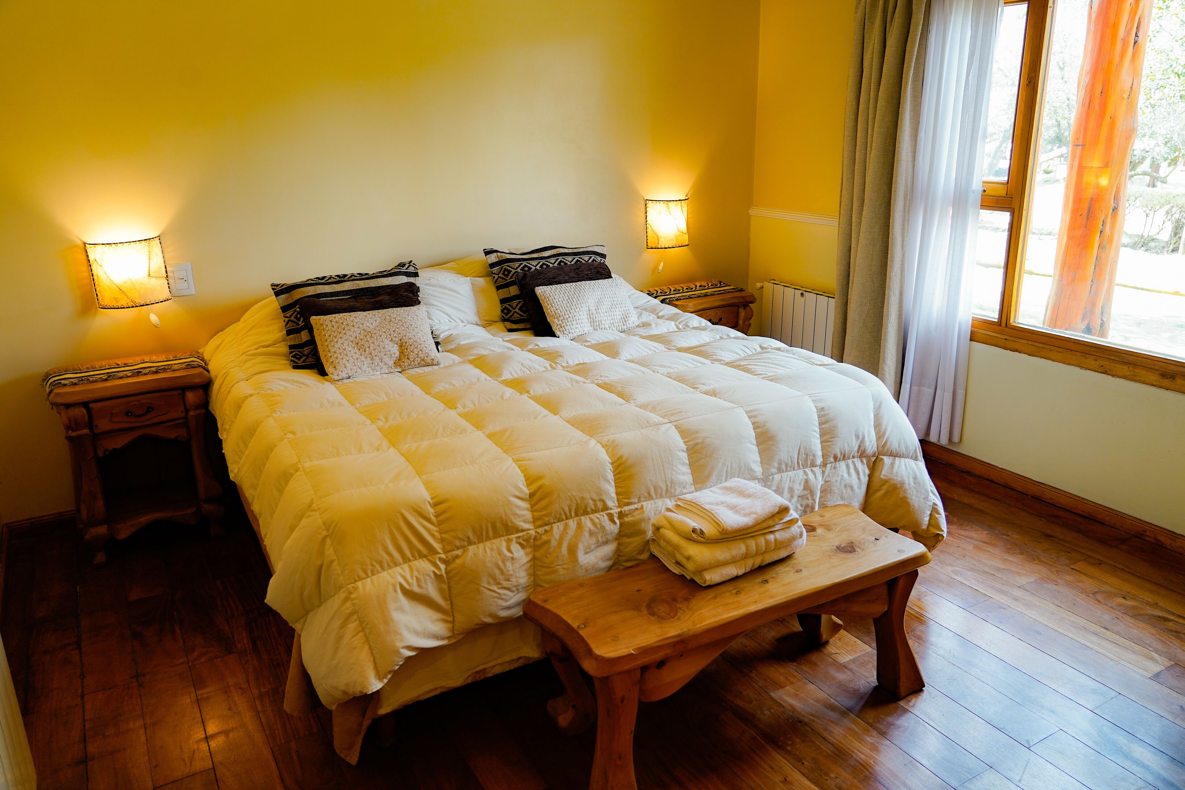 double room | egyptian cotton sheets, premium bedding, down duvets, pillow-top beds