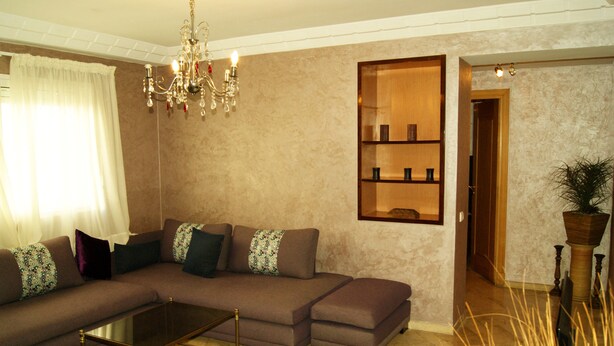 Apartment, 1 Bedroom (2nd floor) | Living room | Flat-screen TV