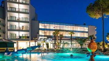 Facciata della struttura