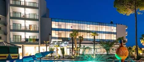 Façade de l’hébergement