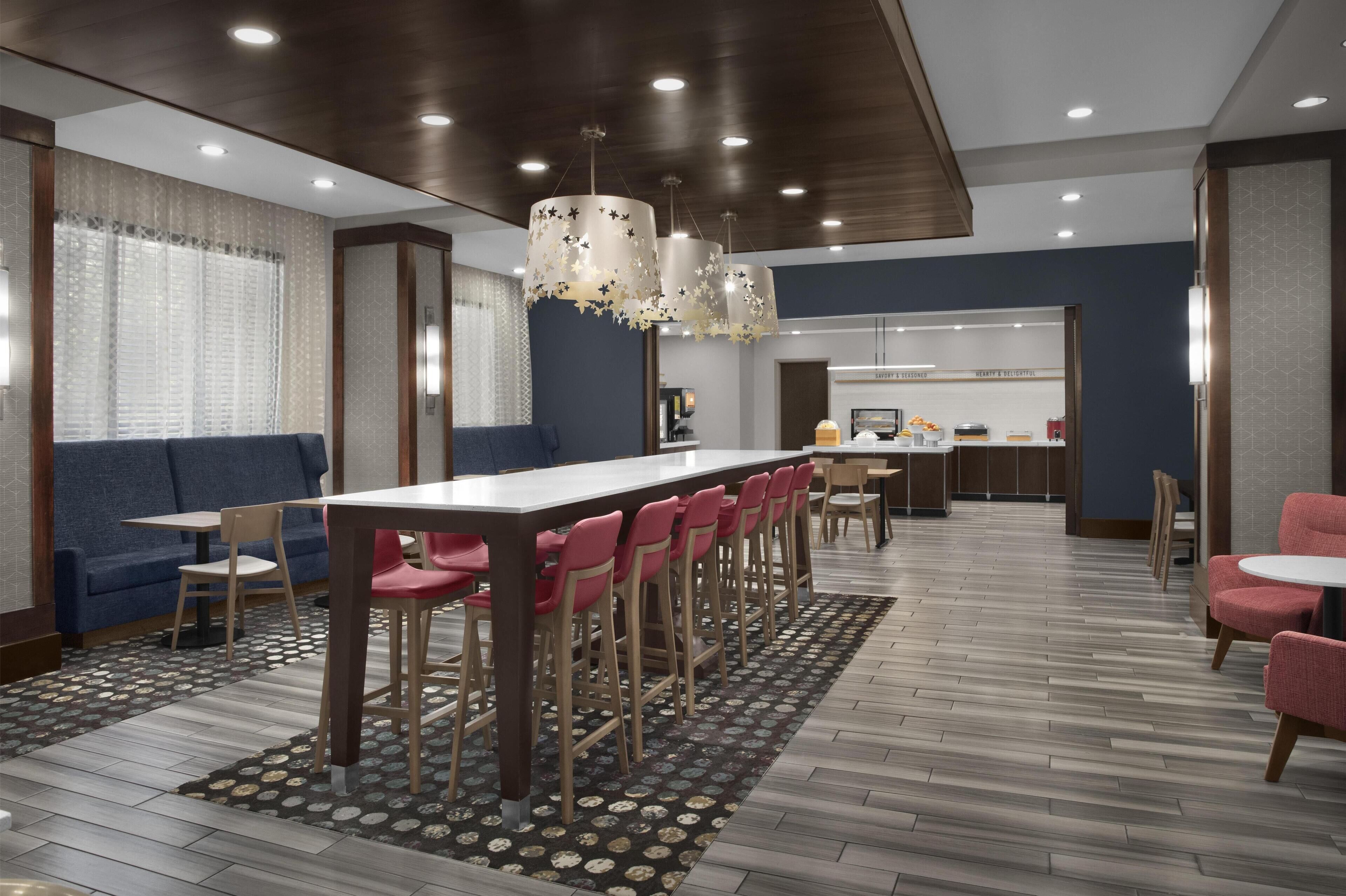 Breakfast area