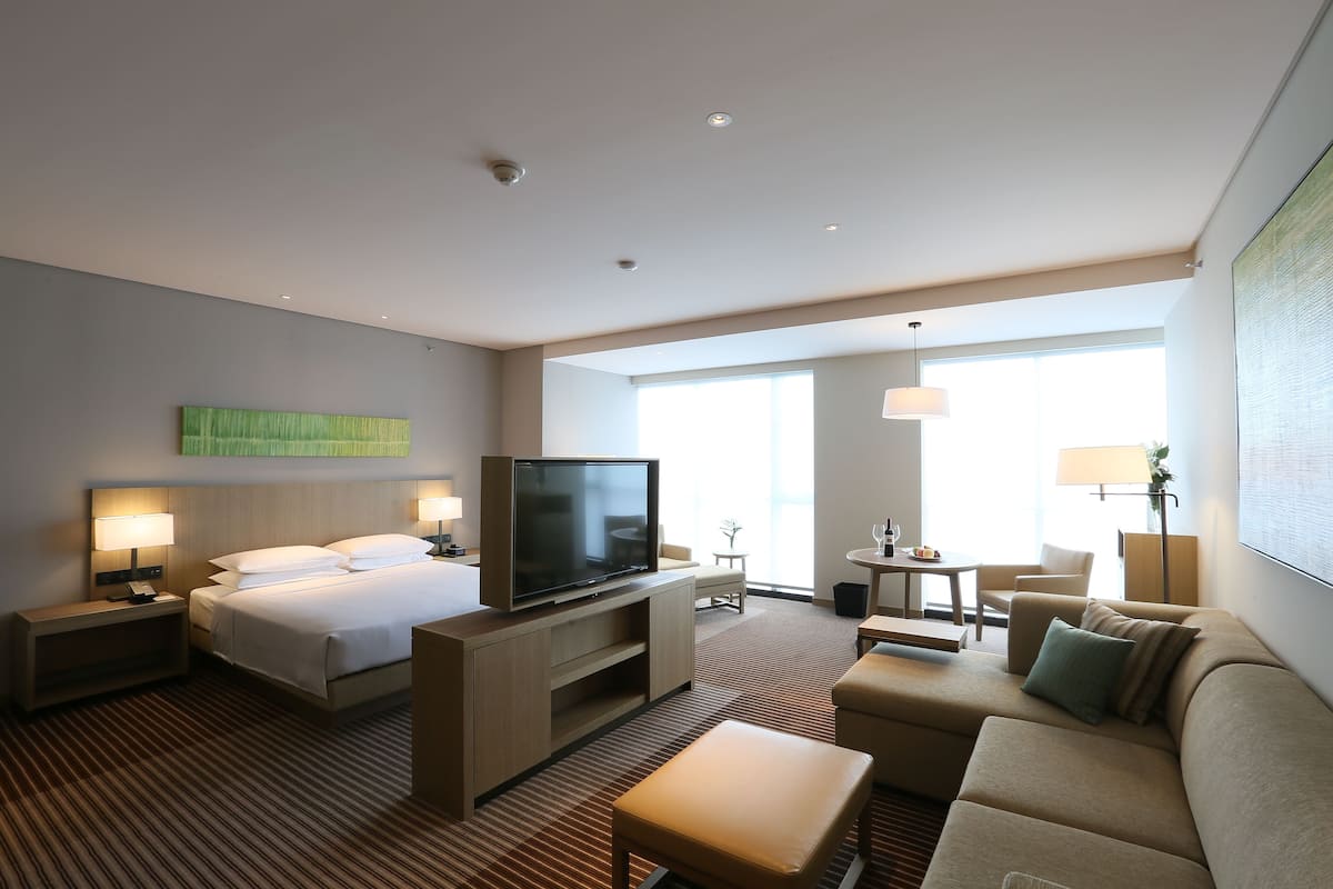 Premium bedding, down duvets, in-room safe, individually decorated