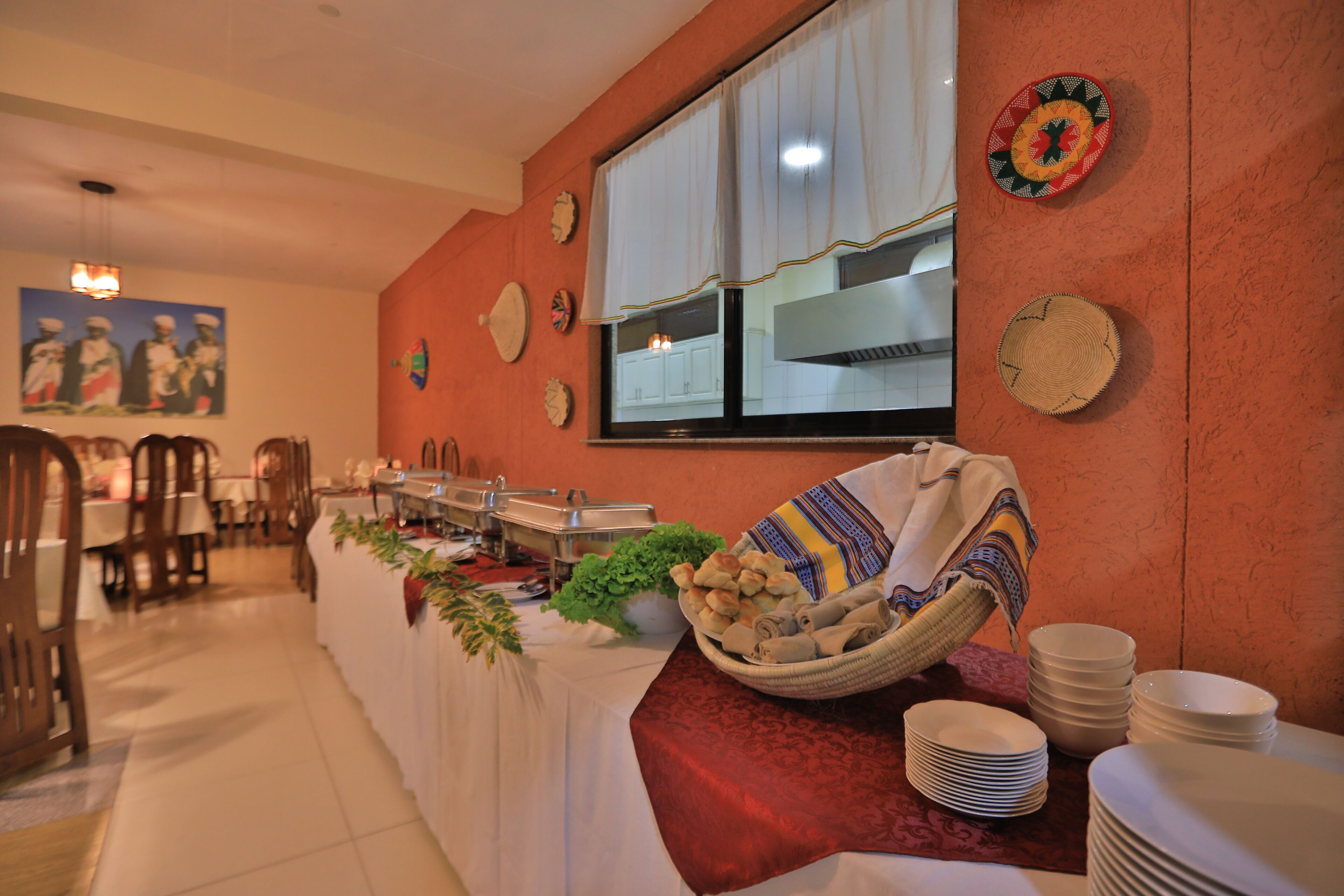 double or twin room, mountain view | in-room dining