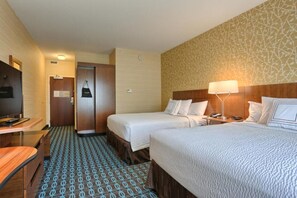 Room, 2 Queen Beds | Desk, iron/ironing board, free WiFi, bed sheets
