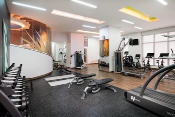 Fitness center at EVEN Hotel New York - Midtown East by IHG