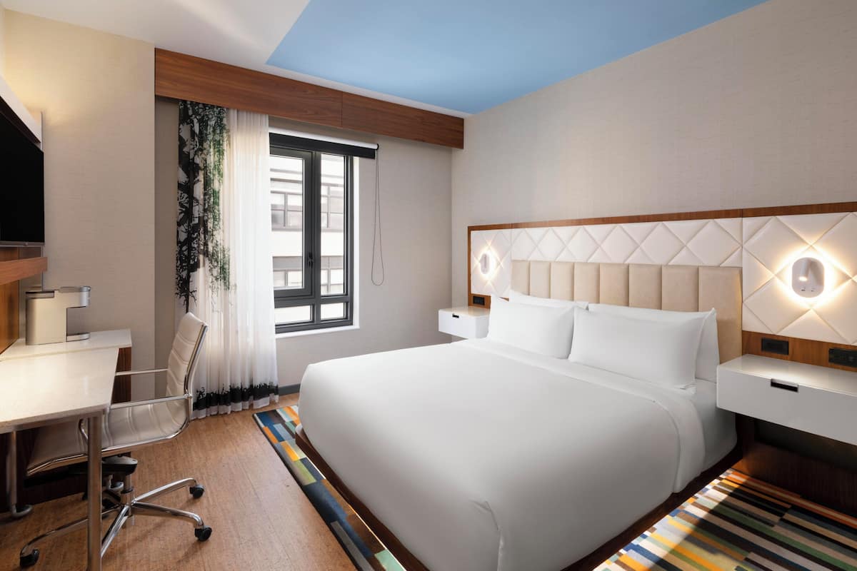 Chambre Standard, 1 très grand lit, accessible aux personnes à mobilité réduite (Mobility)