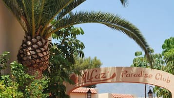 Entrada de la propiedad