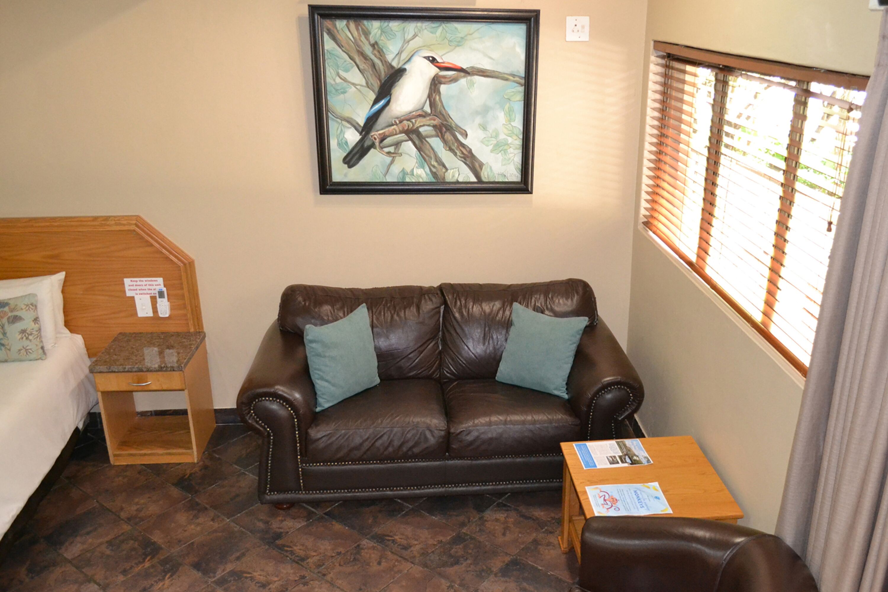 studio chalet with patio | in-room safe, free cots/infant beds, bed sheets