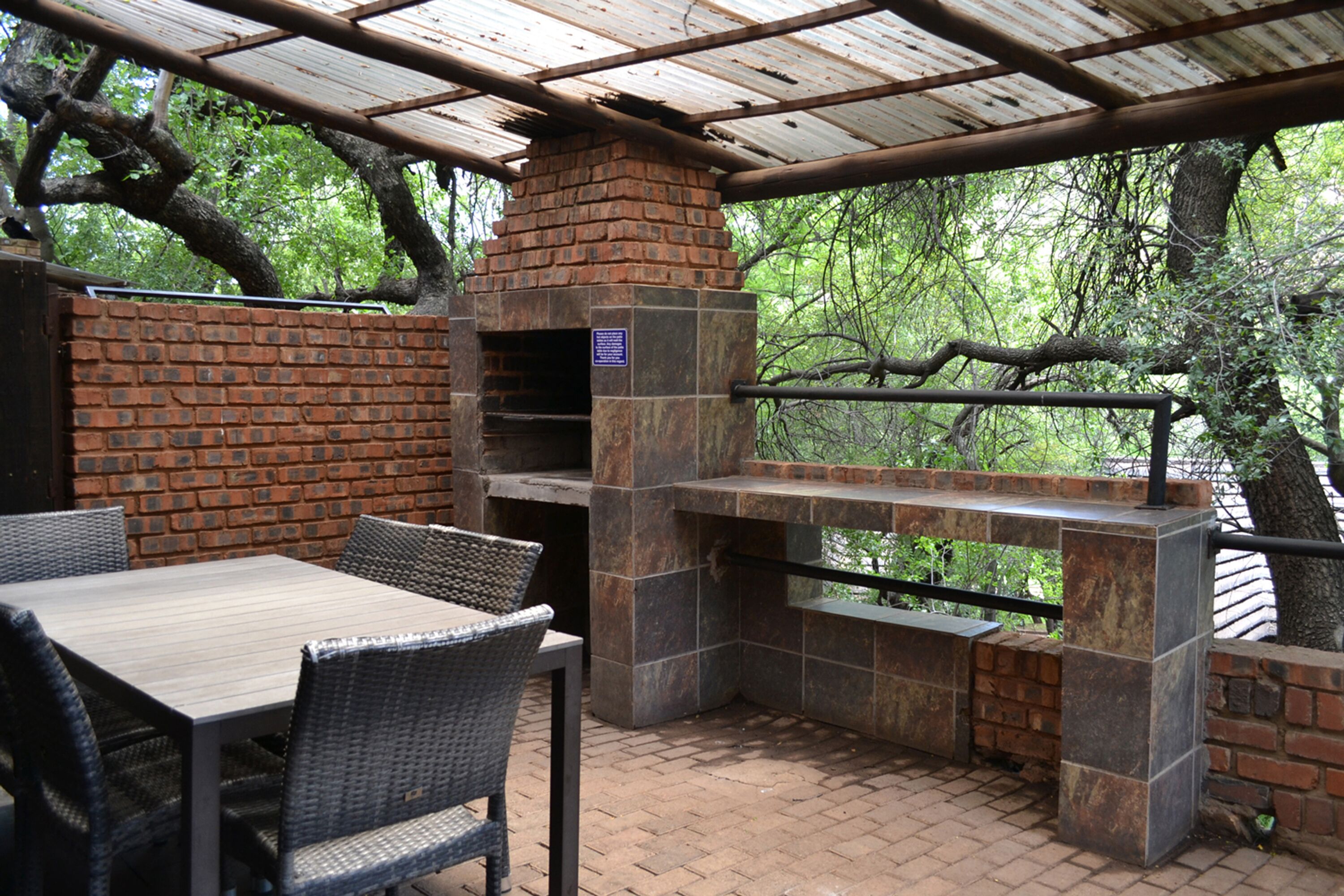 two bedroom chalet with patio | terrace/patio