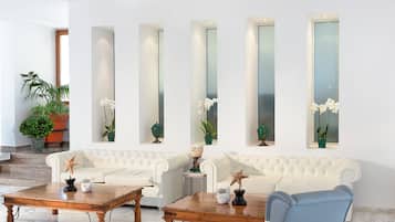 Sala de estar en el lobby