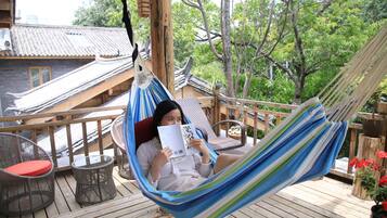 Grand-Suite, Hügelblick | Terrasse/Patio