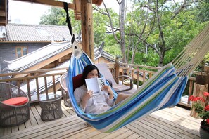 Grand Suite, Hill View | Terrace/patio - Arro Khampa by Zinc Journey Lijiang (Lijiang)