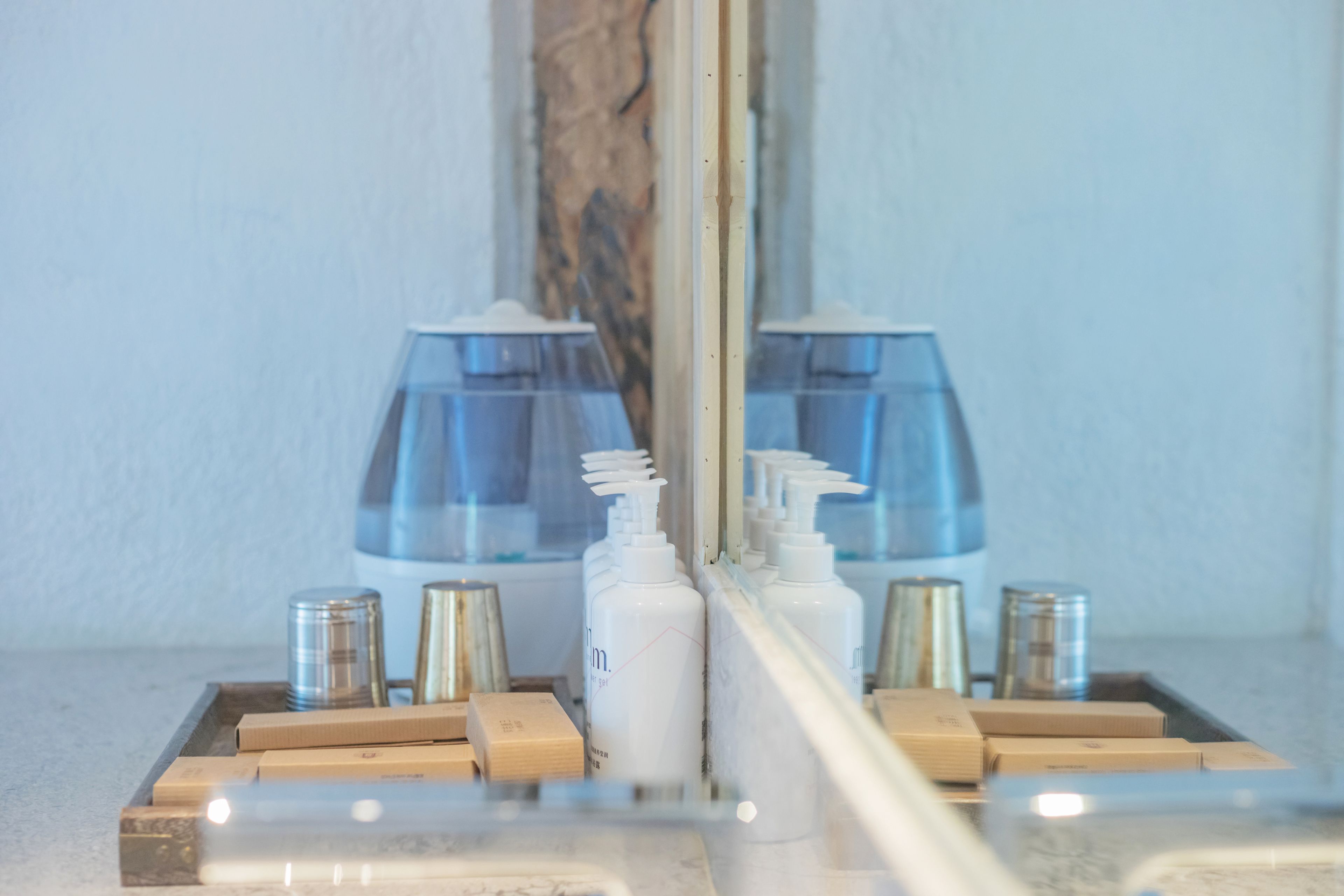 deluxe suite | bathroom | free toiletries, hair dryer, bathrobes, slippers