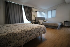 Family Quadruple Room | Premium bedding, down comforters, individually decorated