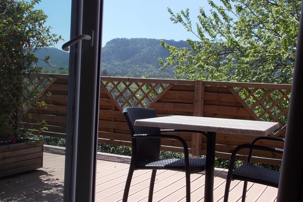 Superior Double Room, Mountainside | Balcony