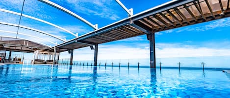 Seasonal outdoor pool