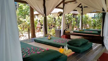 Rawatan badan, urutan Thai, lulur badan, rawatan muka