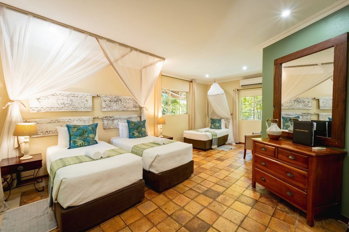 Cottage dành cho gia đình, 2 phòng ngủ | Bộ đồ giường kháng dị ứng, két bảo mật tại phòng 