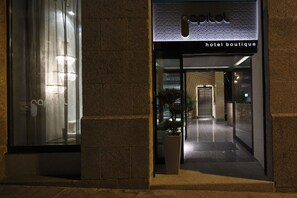 Façade de l’hébergement